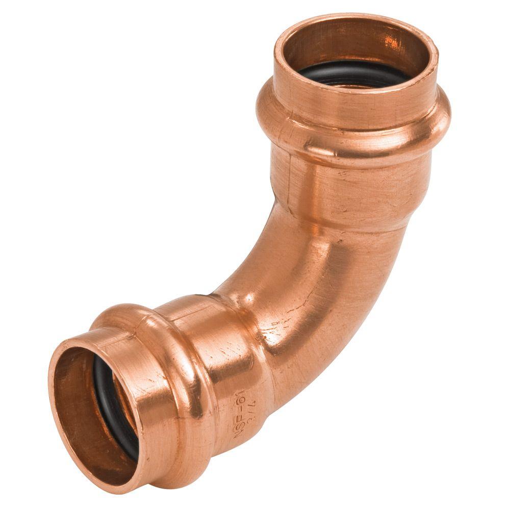 Copper Press Elbow 15mm 90D