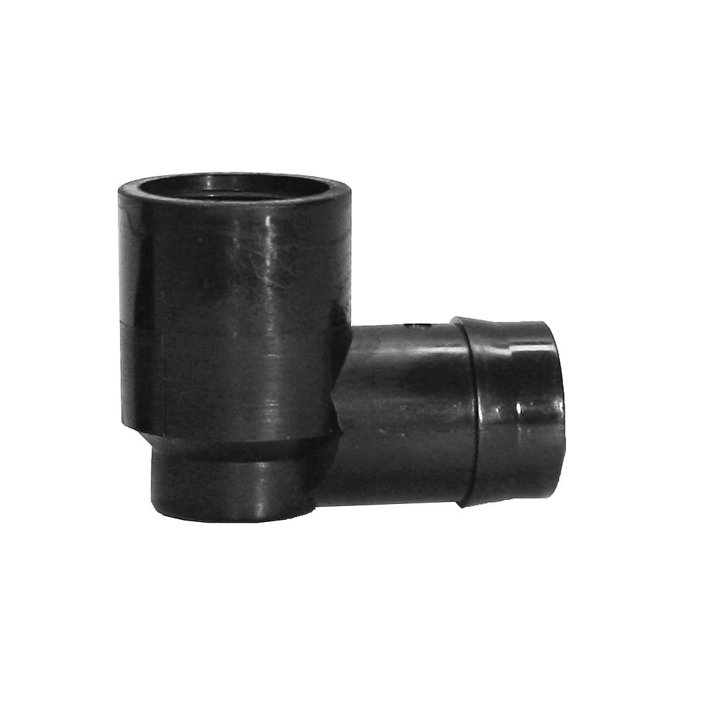 E10G34F 25mmPx20mmFi Poly Elbow