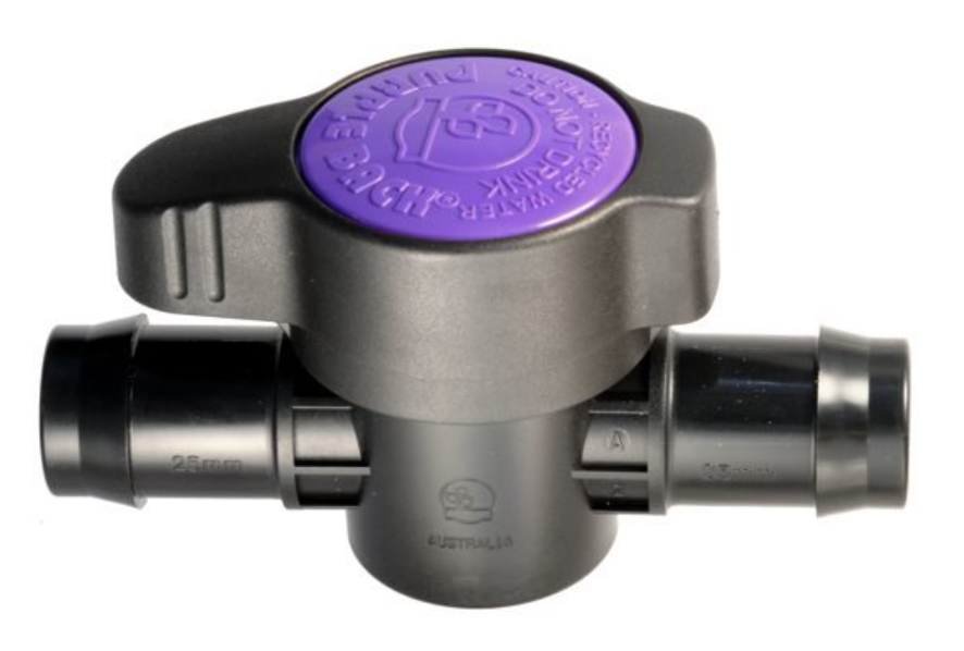 VQA10 25mm Poly Valve Lilac