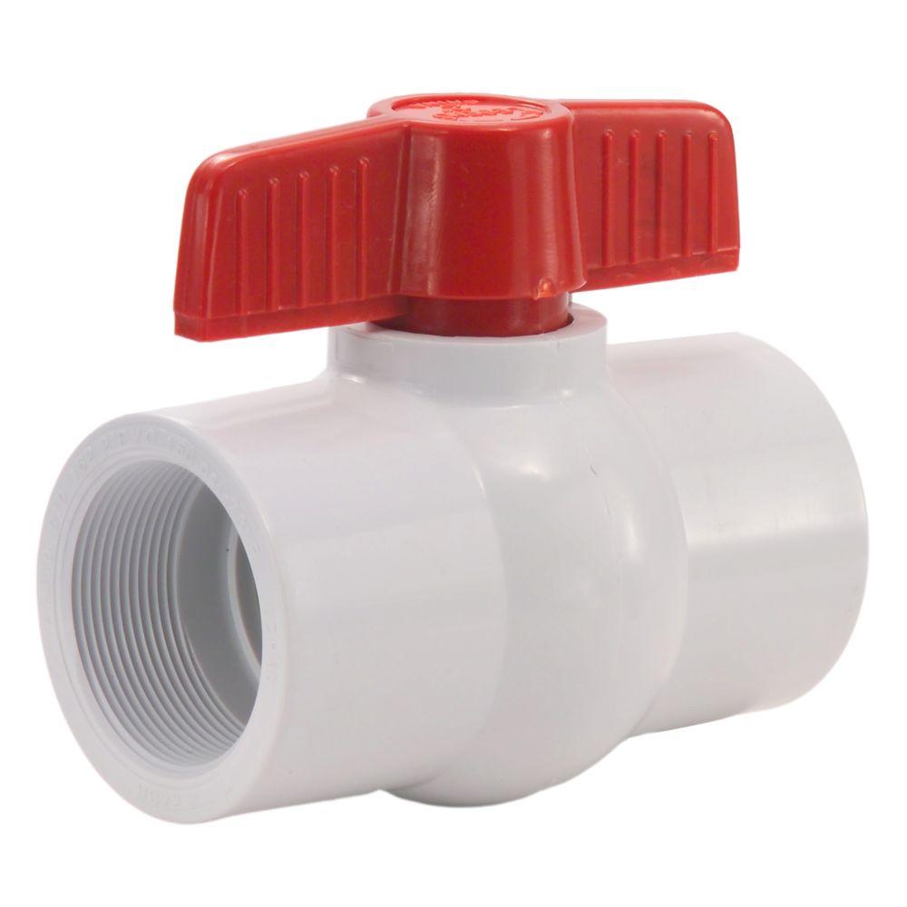 Ball Valve PVC Threaded 15mm