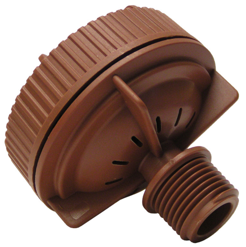 Netafim Auto Flush Valve 15mm - Brown