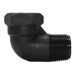 [122016] Poly Elbow Screwed MxF 25mm