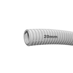 [181016] Conduit Grey Flexible 20mm Per Meter