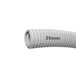 [181018] Conduit Grey Flexible 25mm Per Meter